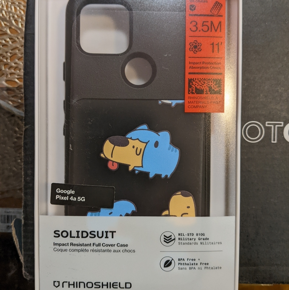 Catbug x RhinoShield Impact Resistant Phone Case for Google Pixel 4A 5G